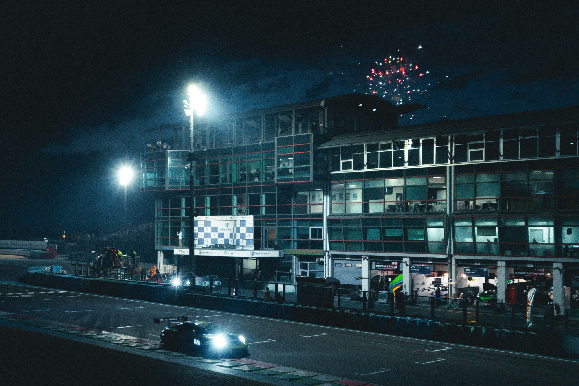 The Pit Wall and the Cockpit