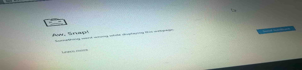 Chrome, Aw Snap and HTTP2